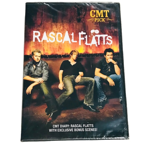 New Rascal Flatts CMT Pick With Exclusive Bonus Scenes DVD - Picture 1 of 2